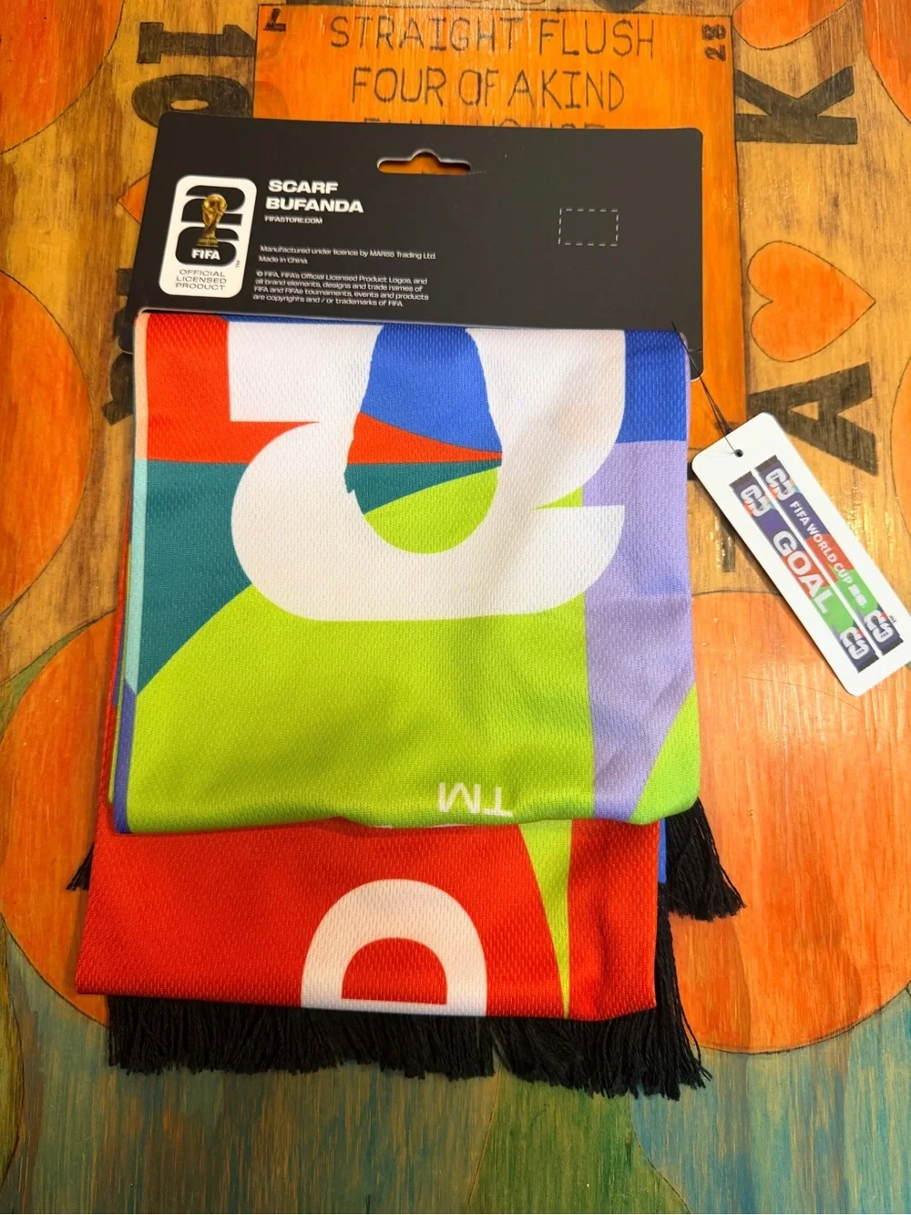 2026 FIFA World Cup Scarf Banner Officially Licensed 64